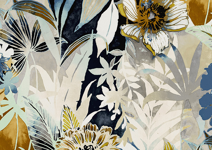 Bali, Navy - Made to Measure Curtains - Image 9
